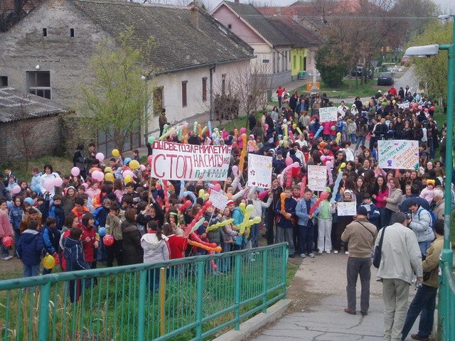 Протести на светски Дан вода 2007.