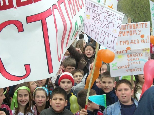 Протести на светски Дан вода 2007.