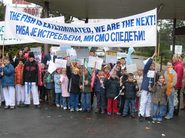 Протести на светски Дан вода 2007.