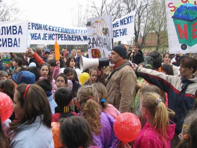 Протести на светски Дан вода 2007.
